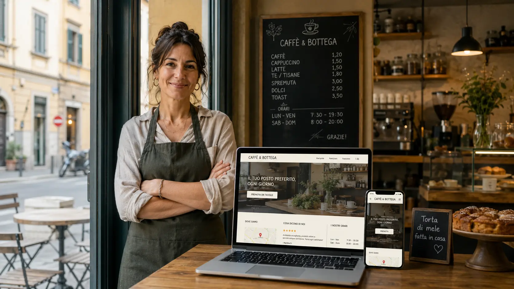 Creare site restaurant afacere locala webris