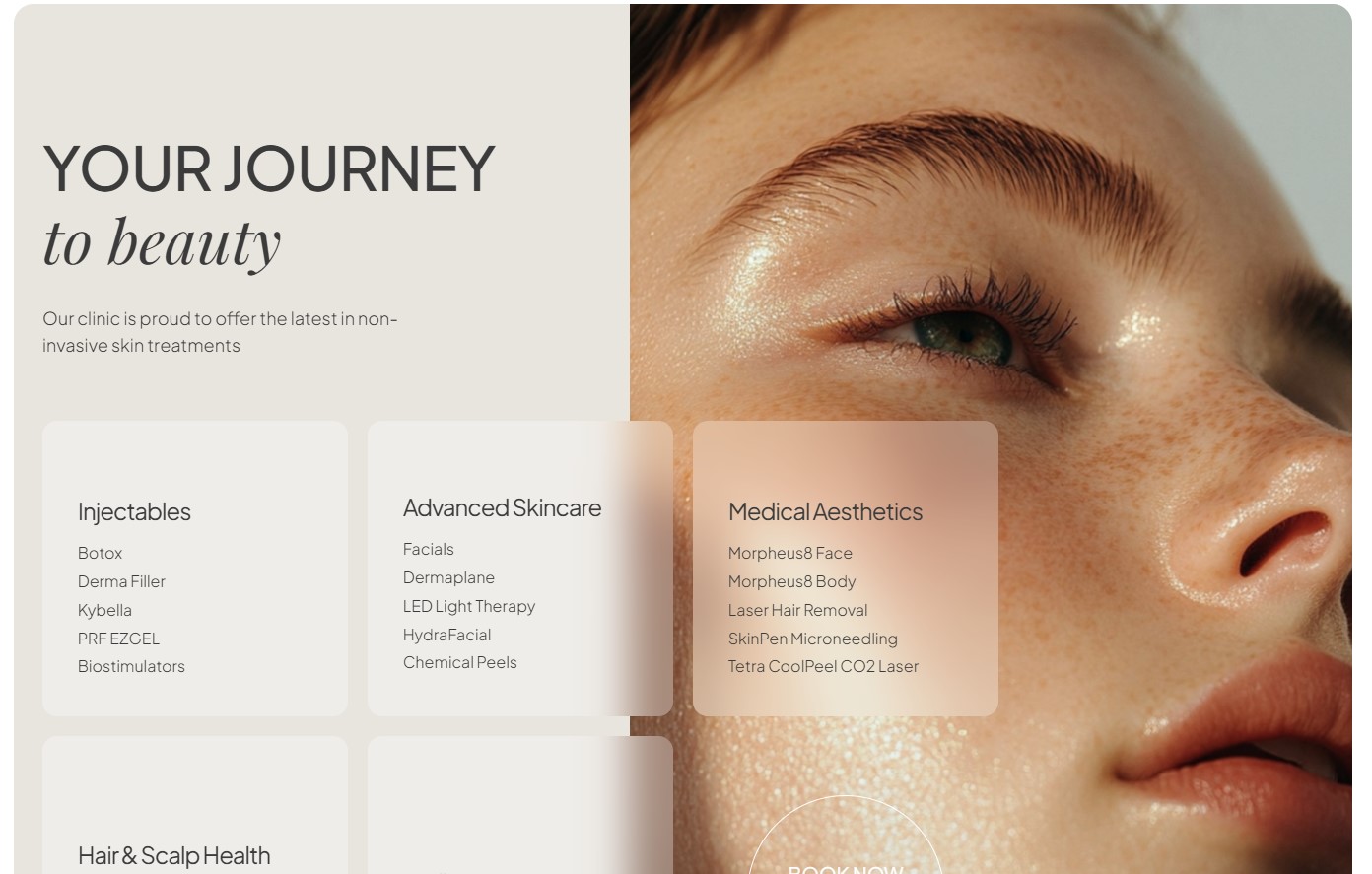 creare site salon infrumusetare beauty web design iasi